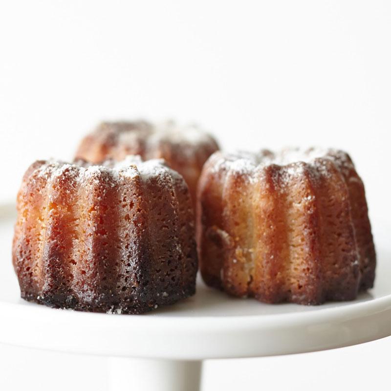 gluten-free Canneles - Las Delicias Patisserie