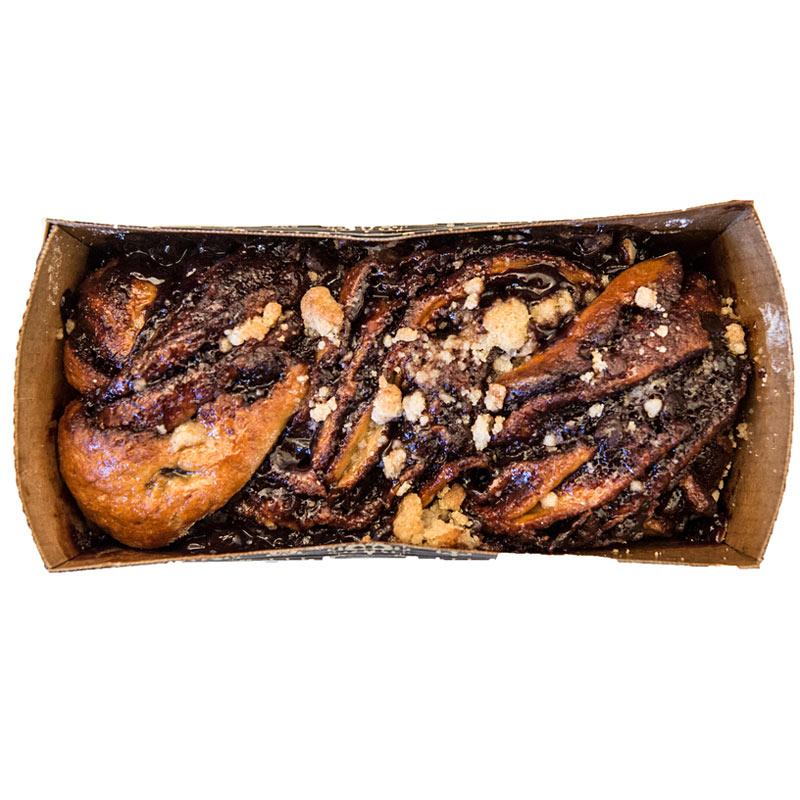 gluten-free dairy-free Chocolate Babka - Las Delicias Patisserie