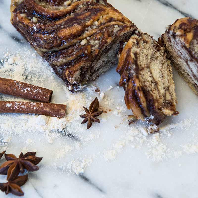 Gluten-Free Dairy-Free Cinnamon Babka - Las Delicias Patisserie