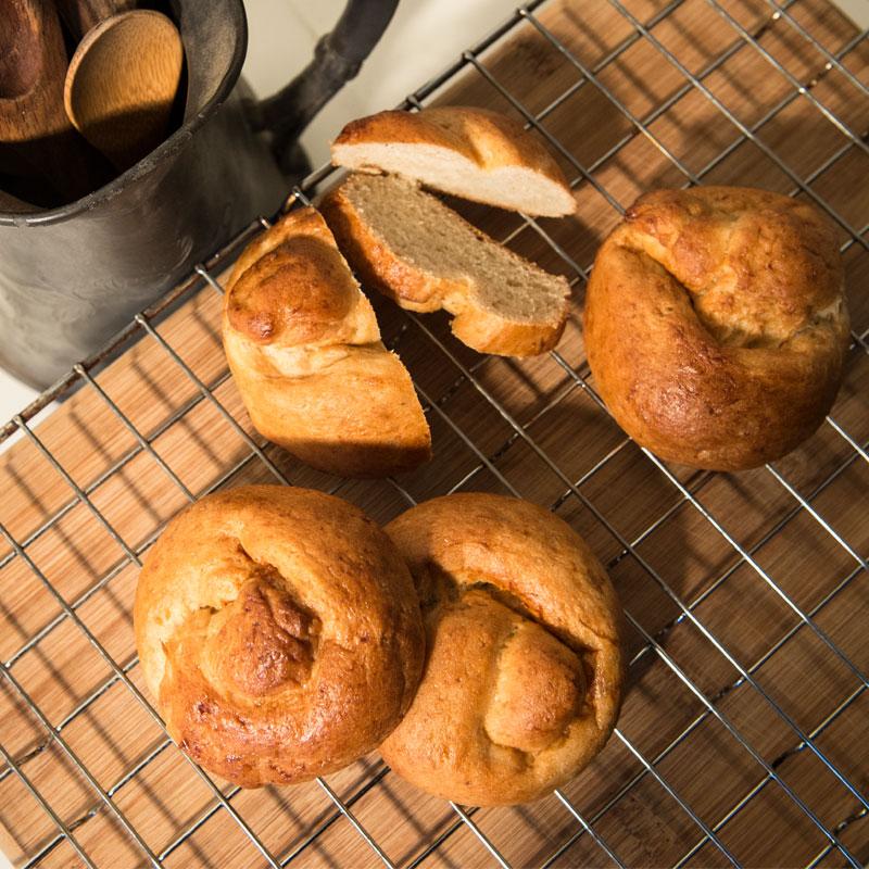 Gluten Free Challah Rolls Dairy-Free- Las Delicias Patisserie